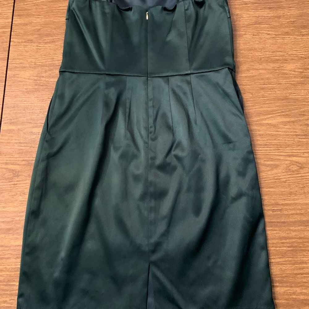 Express Design Studio Spaghetti Strap Dark Green … - image 4